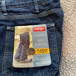 Men’s Wrangler Lined Carpenter Pants 34 x 32